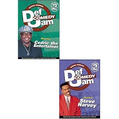 Def Jam Comedy - Vol 4 & 10 (Steve Harvey) and Vol 8 & 13 (Cedric the Entertainer) (2 pack) by Def Comedy Jam Sequels