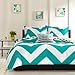 MI ZONE Mizone Libra Comforter Set-Blue-Twin/TXL