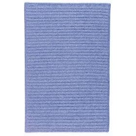 Colonial Mills Reflections rs84 Braided Rug Blue 4x4 Square