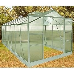 Alu Gew�chshaus, Tomatenhaus,Lavendel 10,77 m2 incl. Fundament