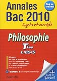 Philosophie Tles L/ ES/ S : Annales Bac 2010