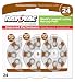 Rayovac L312ZA-24ZM Mercury Free Hearing Aid Batteries - Size 312, 24 Count Package