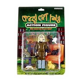 Crazy Cat Lady Action Figure