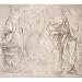Peter Paul Rubens (Three men in long robes) Art Poster- 13x19 custom fit with RichAndFramous Black 99 inch Poster Hangers