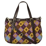 Xhilaration® Large Tote - Purple Argyle
