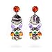 Ayala Bar Fabrics Earrings - Hip Collection in Electric Colors and Shades of Purple #7872 AE OE
