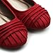 Ollio Women's Ballet Faux Suede Muliti Color Comfort Flat