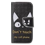 UNEXTATI Galaxy S5 Mini ケース 高品質 合皮レザー ケース 手帳型ケース カバー カードホルダー 付き スタンド 防塵 防水 Samsung Galaxy S5 Miniケース