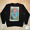 Flying Coffin Tarot Crewneck Sweatshirt