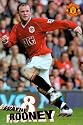 Man Utd: Wayne Rooney Sports Poster