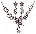 Femicuty Fashion Womens Retro Elegant Style Necklace Earring Sets