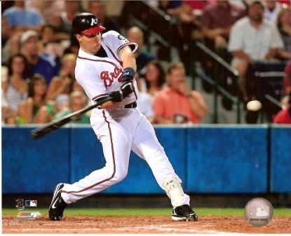 Mark Teixeira Braves Batting 8x10 Photo