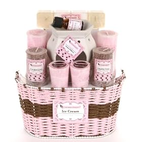 Chocolate, Strawberry and Vanilla Scented Home Fragrance Basket - Housewarming, Graduation... by Gifts-to-Impress