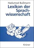 Bild zu: Lexikon der Sprachwissenschaft