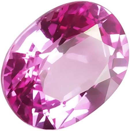 Hot Pink Lab Sapphire Loose Unset 15mm