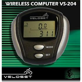 Veloset VS-204 12 Function Wireless Cycle Computer Bike Bicycle Speedo