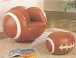 Football Chair & Ottoman By Coaster