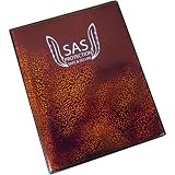 SAS Trading Card Folder A5 4 Pocket 12 Pages Portfolio (Red,96 Cards)