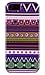 DandyCase 2in1 Hybrid High Impact Hard Aztec Tribal Pattern + Purple Silicone Case Cover for Apple iPhone 5S & iPhone 5 (not 5C) Screen Cleaner