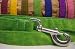 Natural Hemp Corduroy Dog Leash: Blue (Small)