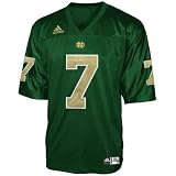 Adidas Notre Dame Fighting Irish #7 Green Youth Replica Football Jersey