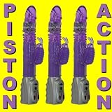 Throbbing Butterfly Rabbit Vibrator Purple