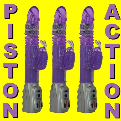 Throbbing Butterfly Rabbit Vibrator Purple