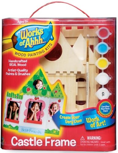 Works of Ahhh... My Castle Photo Frame Wood Painting Kits