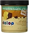 All-natural non-GMO Dollop Gourmet Peanut Butter Cookie Dough Frosting
