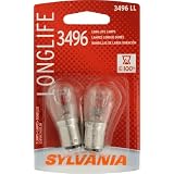 Sylvania 3496 LL BP 20 Long Life Auxiliary Lamp, Pack of 2 by Sylvania