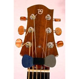 GUITAR PICK HOLDER WEDGES BETWEEN STRINGS TAKES 2 PICKS