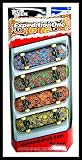 Tech Deck 4 Pack 96 mm HABITAT Fingerboards Random Boards