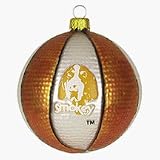 Tennessee Volunteers 2 5/8 Glass Basketball Ornament (Set of 4)
