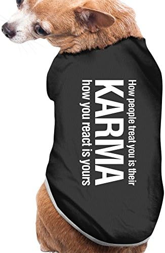 Karma Quotes 100% Fleece Pet Supplies Shirts