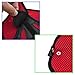 Neewer Black Mesh Hole Running Jogging Sport Armband Case (Black and Red)