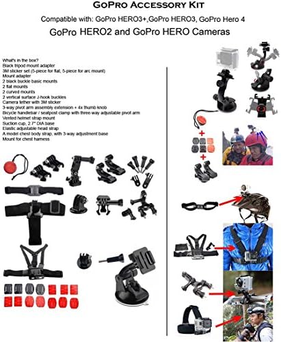 Fatboy Sounds Ultimate Survival GoPro 33 Piece Hunting and Archery Accessory Kit