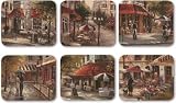Cafe Scenes by Jason - Set of 6 Coasters