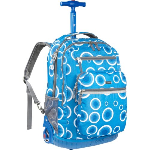 Wheeled laptop bag target, swoosh rolling laptop backpack