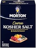 Morton Coarse Kosher Salt Box, 3 Pound