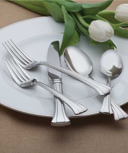 Waterford Mont Clare 18/10 Stainless Steel 65-Piece Set, Service for 12