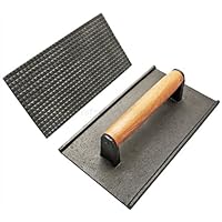 1 pc Commercial Grade Iron Steak Weight/Bacon Press, 8'x4'