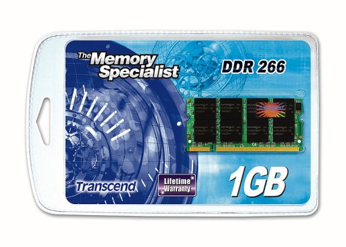 Transcend TS266N-1024 Arbeitsspeicher 1GB 200pin DDR 266 SO-DIMM CL 2.5 - KD