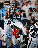 Asante Samuel Signed Philadelphia Eagles 16x20 Action Photo Vs Steve Smith Nfl