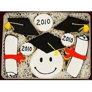 Graduation Sugar Cookie Gift Tin by Wisconsinmade