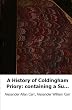A History of Coldingham Priory: containing a Survey of the Civil and Eccle $0.99 Kindle Edition  (new window)