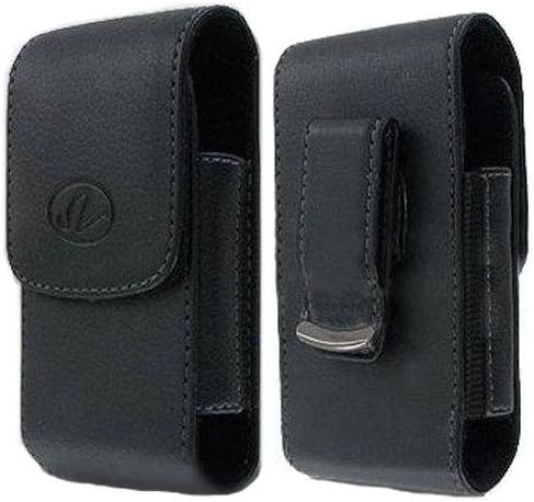 Leather Vertical Belt Clip Case Pouch Cover for Samsung Convoy 3 SCH-U680