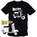 coole-fun-t-shirts Herren t-shirt  VESPA - DOLCE VITA