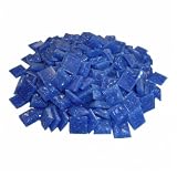 Glasmosaik ~1450 Mosaiksteine 1x1cm 1000g Royalblau