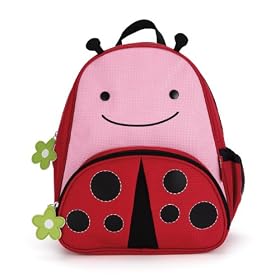 Skip Hop Ladybug Zoopack Backpack, Pink/Red: Baby