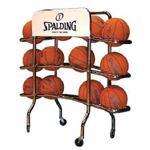 Spalding Replica Pro Basketball Rack by 